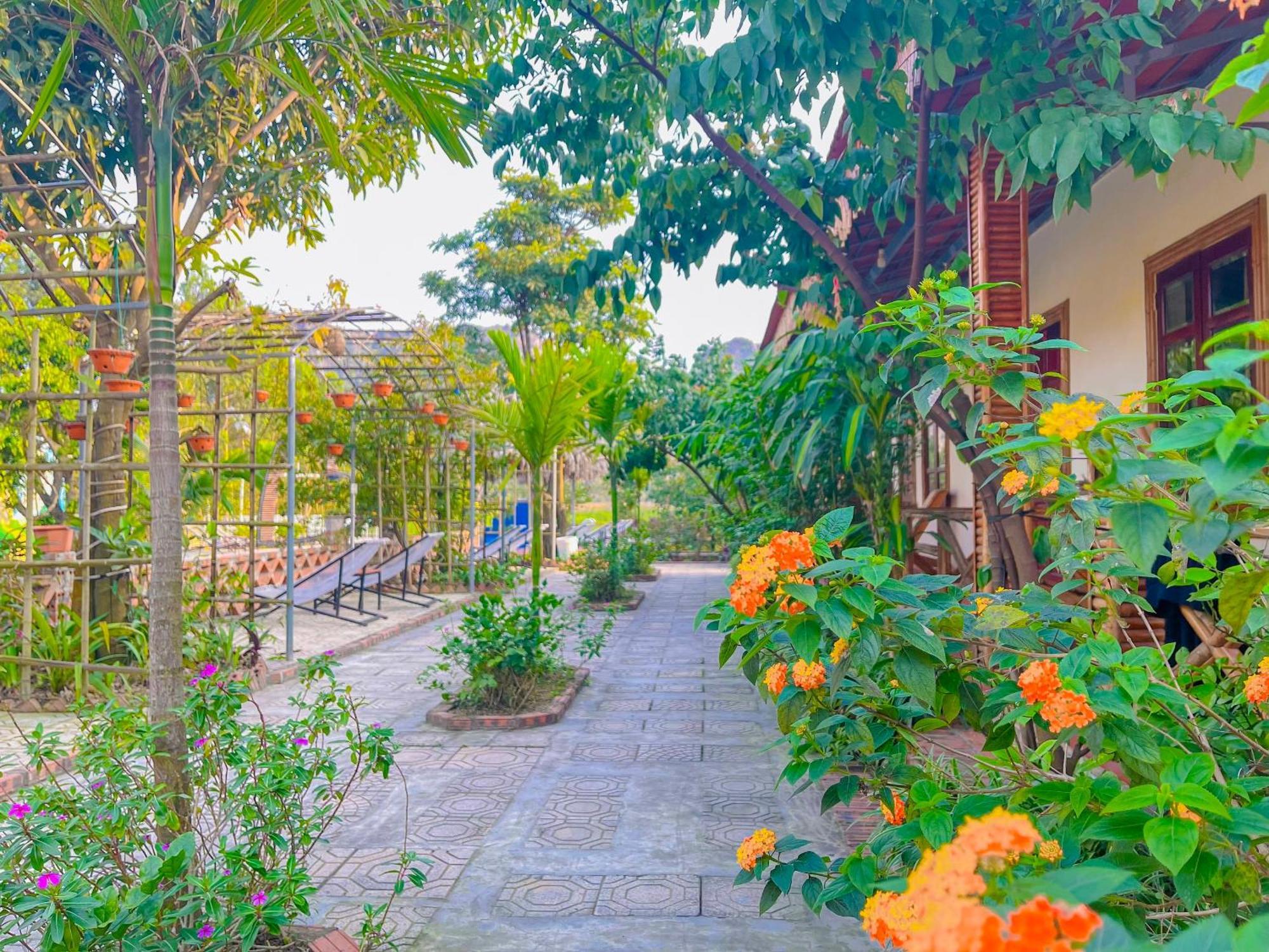 Trang An Quynh Trang Happy Homestay & Garden Ніньбінь Екстер'єр фото