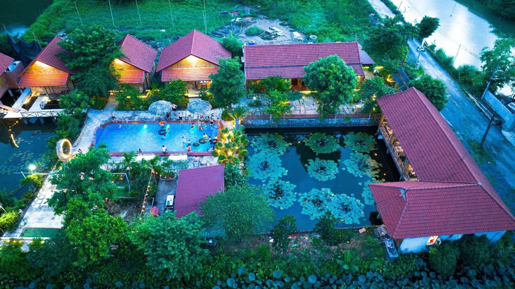 Trang An Quynh Trang Happy Homestay & Garden Ніньбінь Екстер'єр фото