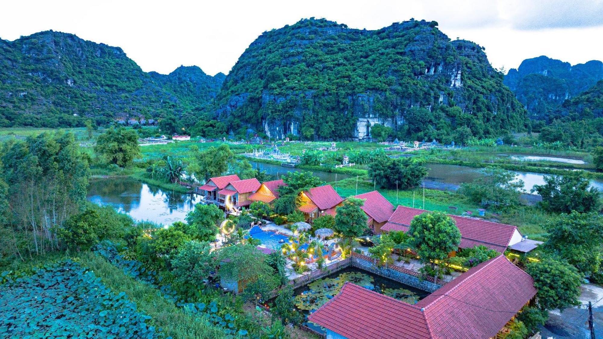 Trang An Quynh Trang Happy Homestay & Garden Ніньбінь Екстер'єр фото
